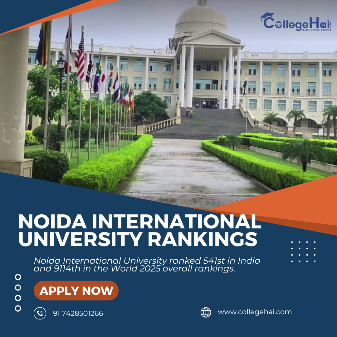 Noida International University Ranking