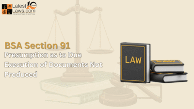 Section 91 of the Bharatiya Sakshya Adhiniyam
