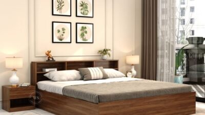 bed design from wooden street