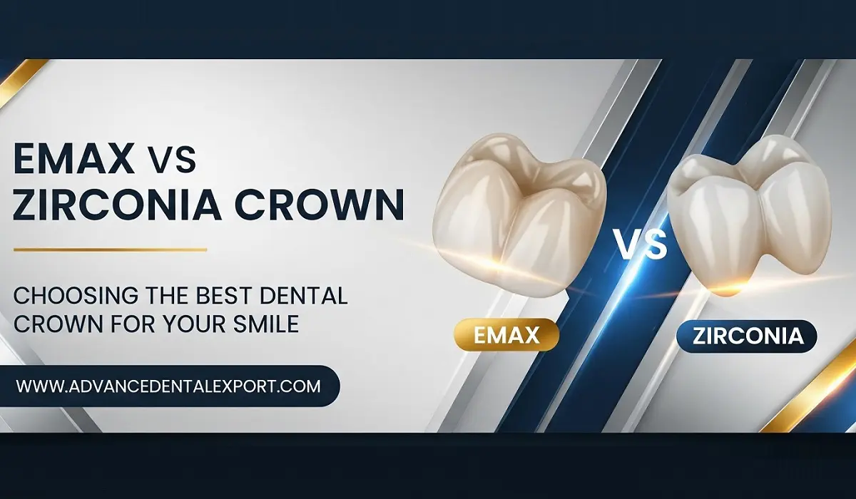 Emax vs Zirconia Crowns Comparison Choosing the Best Dental Crown for Your Smile