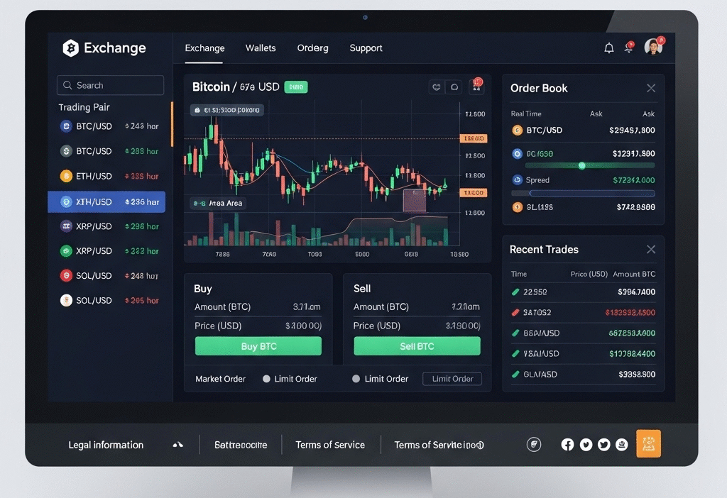 Type of crypto exchanges