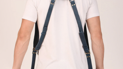 leather camera strap