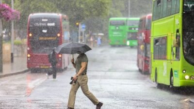 Massive 600-Mile Rainstorm Set to Hit UK After Summer Heatwave