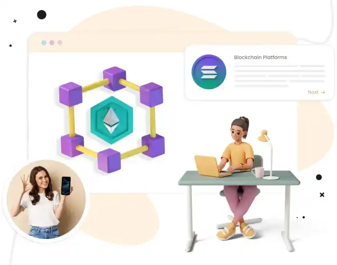 Blockchain in secure web apps