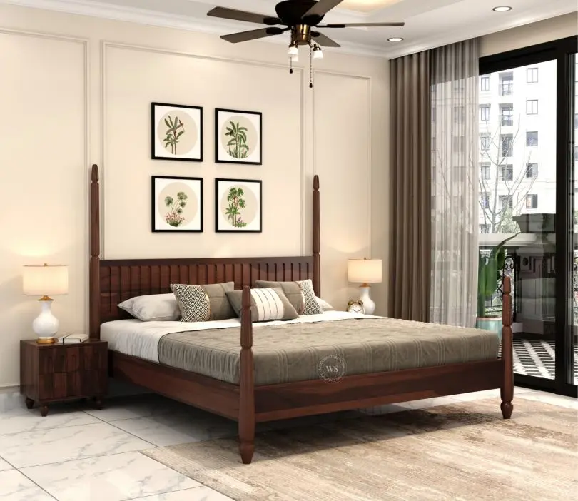 bed design from wooden street