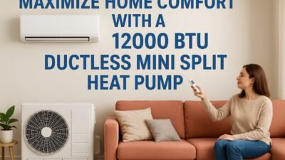 12000 BTU Ductless Mini Split Heat Pump