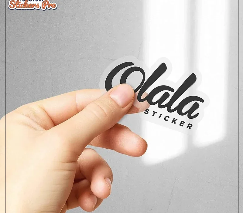 Custom Clear Cut Stickers