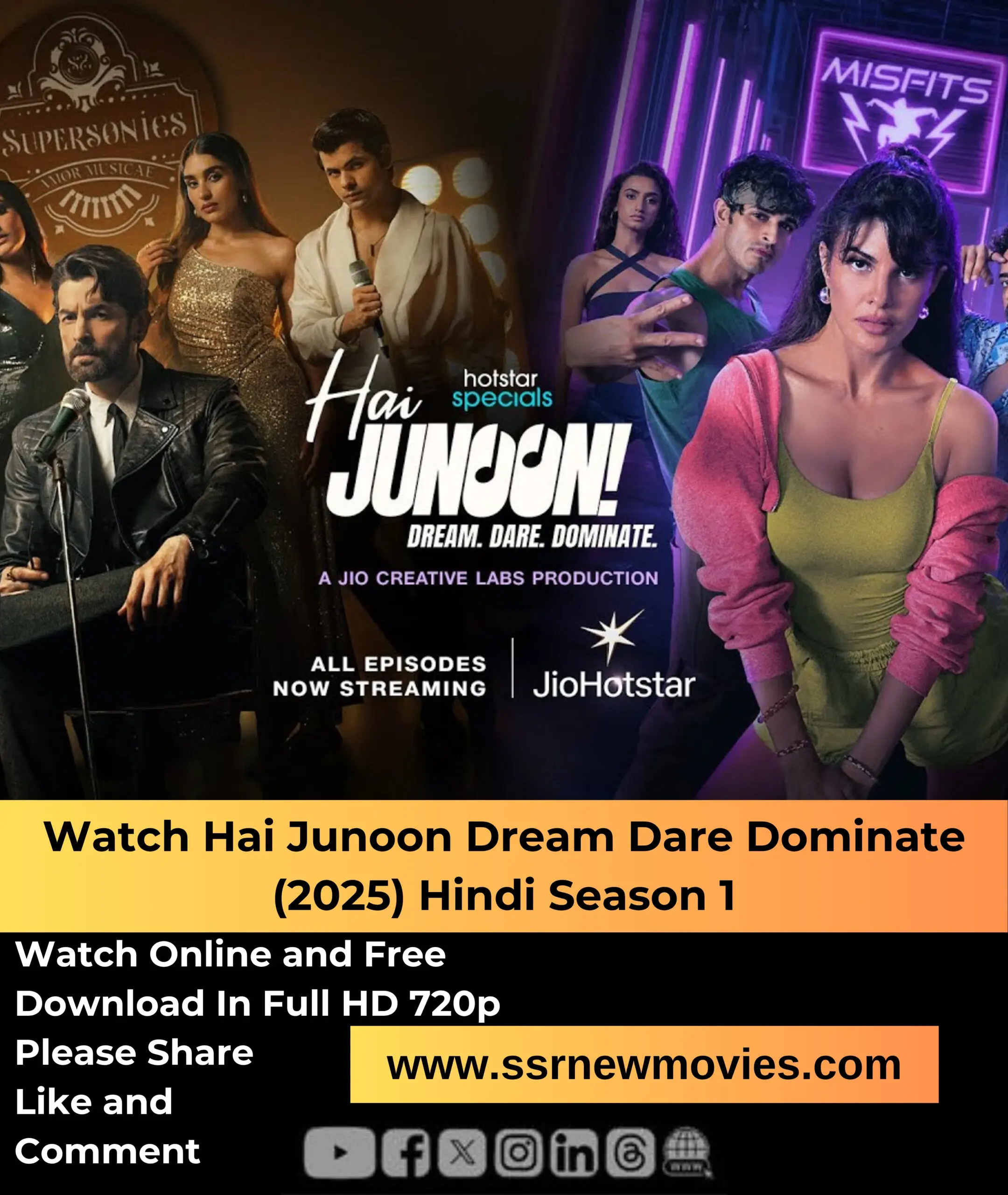 Hai Junoon Dream Dare Dominate (2025) – Hindi Season 1 Movies Watch HD