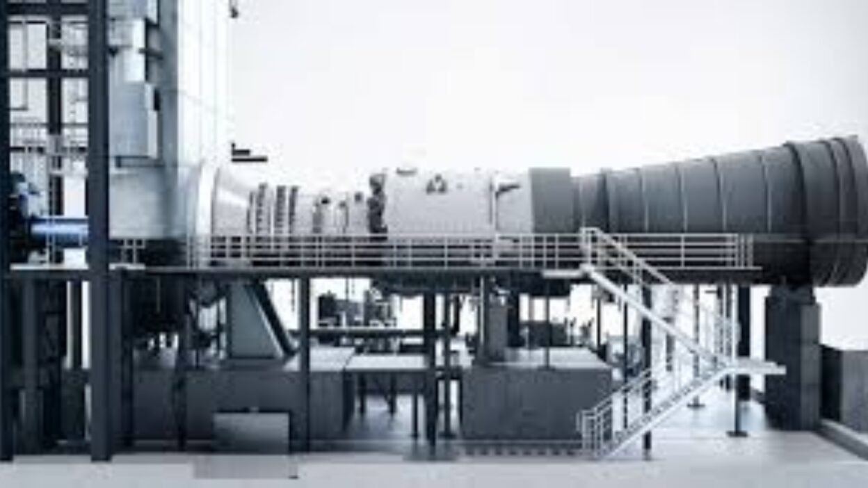 Siemens SGT 400 gas turbine in power generation system