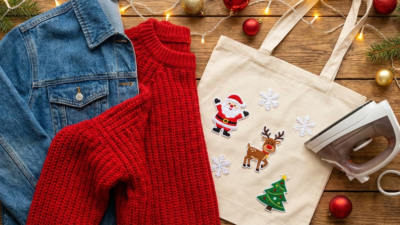 Top Christmas Iron On Patches to Style Your Holiday Outfits