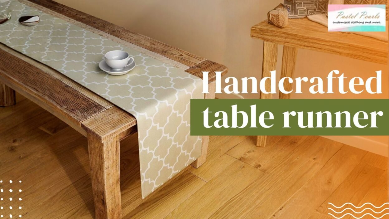 handcrafted table runner