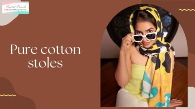 pure cotton stoles